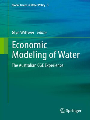 cover image of Economic Modeling of Water